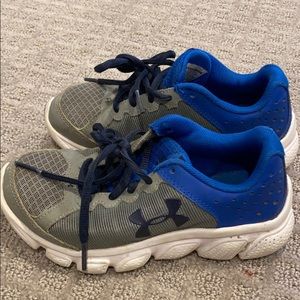 Size 13 boys Under Armour sneakers